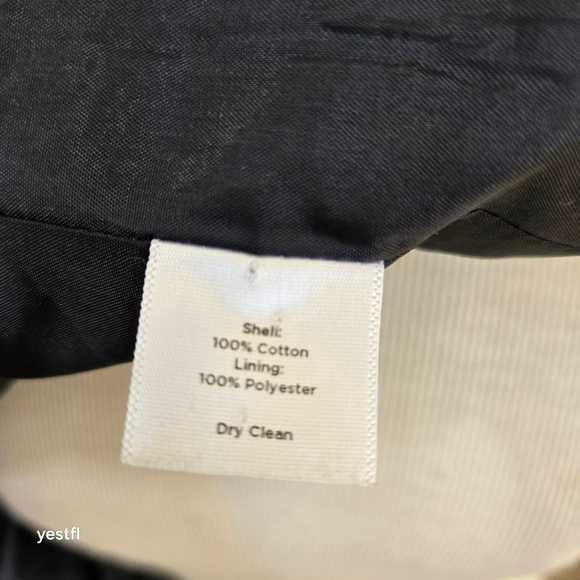 Women's Talbots Blazer Jacket Size 4 White Black Plaid - Picture 7 of 7